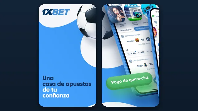 Captura oficial de la app de 1xBet en la App Store de México