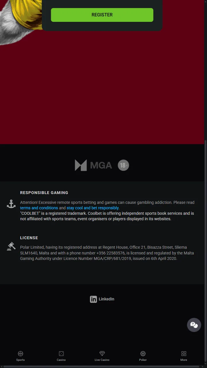 Captura 3 de Coolbet