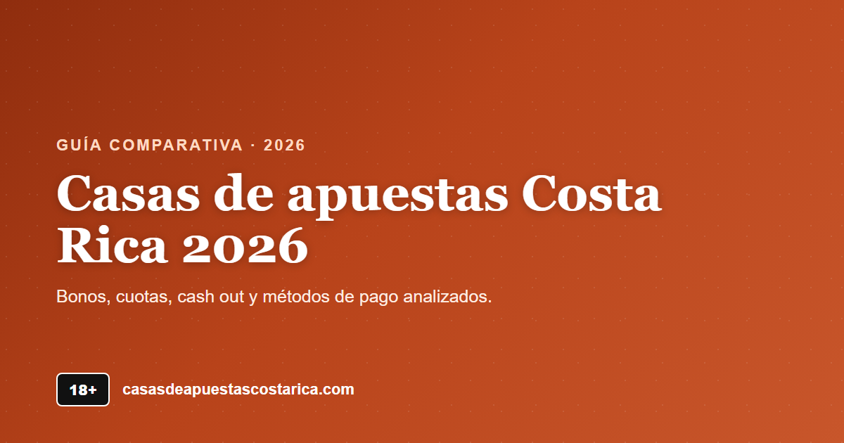 Casas de apuestas Costa Rica